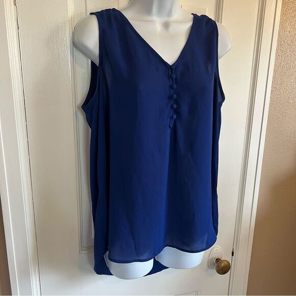 Apt. 9 Women's Royal Blue Tank Top - Picture 4 of 9